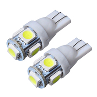Super Heldere W5w 194 168 5smd 5050 Rood Blauw Groen Geel Wit 12V T10 Auto Led Ara Park Ampul t10 Silikonlu