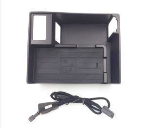 Draadloze Auto Telefoon Oplader 15W Snel Opladen Auto Magnetische Auto Draadloze Oplader Voor <span class=keywords><strong>Audi</strong></span> A6 A7 2014-2018 - Product Image 1