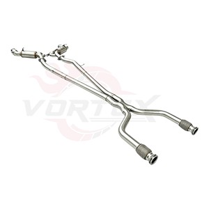 Sistema de Escape Catback de Acero Inoxidable de Alto Rendimiento Vortex para Infiniti Q60 2.0T 2017-2022, Tubo de Escape Doble para Automóvil - Product Image 3