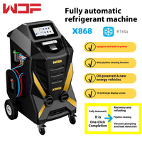 Machine de réfrigération entièrement automatique Wonderful X868 compatible R134a avec fonction de nettoyage, écran 10 pouces, 95% efficacité