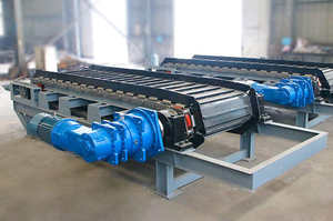 थोक सामग्री हैंडलिंग के लिए हॉपर के साथ भारी शुल्क छोटा एप्रोन फीडर - Product Image 5