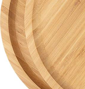 Bandeja para Macetas de Bambú con Diseño de Borde, Ligera, Duradera, Estilo Moderno, para Uso en Interiores y Exteriores - Product Image 3