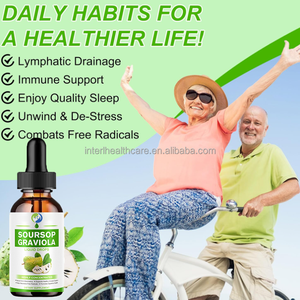 OEM soursop graviola หยดอาหารเสริมอินทรีย์ SOP guanabana ใบ graviola ของเหลวหยด - Product Image 5