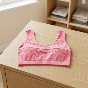 Soutien-gorge en mousse Chase Value Girls Biddies - Coton et élasthanne, taille unique, 8-12 ans, rose - Product Image 2