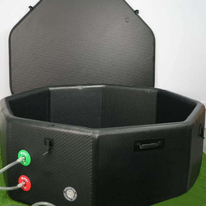 Multiscene portable outdoor tub octagonal brushed metal finish to relieve exercise muscle soreness Ice <b>Bath</b> Tub - Product Image 3