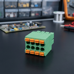 Phoenix DFMC 1,5/4-ST-3,5 Plug-In PCB Connector Model 1790124 <b>Terminal</b> Blocks 1-5 AWG Conductor - Product Image 3