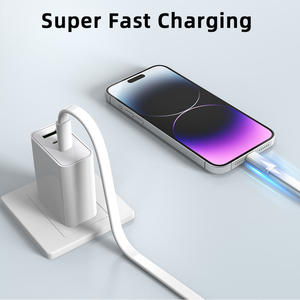 Câble USB C Schitec blanc 60W 1m TPE Max Super Charge Type C vers C UAB pour iPhone - Product Image 4
