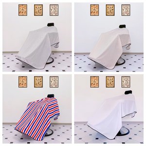 Mantella da Barbiere Super Morbida, Riutilizzabile, Impermeabile, ad Asciugatura Rapida, in Poliestere, per Taglio Capelli e <span class=keywords><strong>Barba</strong></span>, Facile da Pulire, per Salone e Casa - Product Image 5