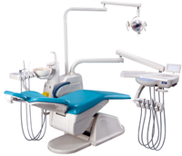 Fauteuil dentaire médical électrique avec métal et matières plastiques