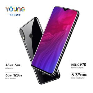 <span class=keywords><strong>OUKITEL</strong></span> — téléphone portable Y4800, écran de 6.3 pouces FHD + de 19.5:9 Android 9.0, Octa Core, 6 go de RAM, 128 go de ROM, lecteur d'empreintes digitales, 4000mAh, 9V/2a, reconnaissance faciale - Product Image 6