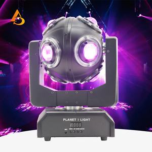 Venta Directa de Luces Móviles de Discoteca Baratas con Control Remoto, Luces LED Móviles para Escenario - Product Image 1