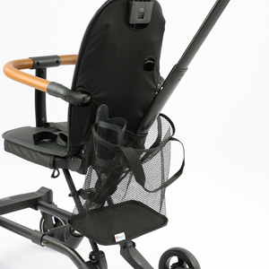 <span class=keywords><strong>Poussette</strong></span> bébé Abon BS1698 légère 4-en-1, pliage compact, cadre en alliage d'aluminium, facile à transporter, <span class=keywords><strong>poussette</strong></span> de voyage noire, type parapluie - Product Image 5