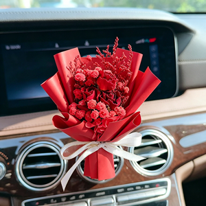 Ramo de Flores Secas Naturales de Gypsophila, Difusor para Coche, Clip para Rejilla de Ventilación, Adorno Decorativo, Regalo Dulce para Ella - Product Image 5