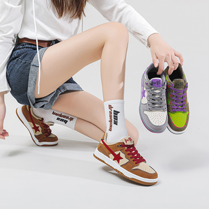 Zapatillas de deporte de diseñador de lujo zapatos personalizados personalización Casual cuero algodón tela invierno stock tenis zapatos originales - Product Image 5