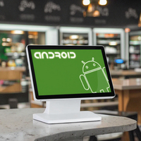 Système de commande de restaurant avec écran tactile capacitif de 15,6 pouces, logiciel de point de vente pour système de vente au détail