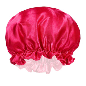 Gorro de noche, gorro de encaje de una sola capa de color para el cuidado del cabello, gorro para quimioterapia - Product Image 1