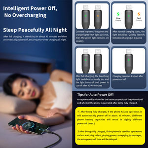 Câble de charge rapide intelligent 27W IOS à arrêt automatique pour iPhone 6-14 iPad - Product Image 3