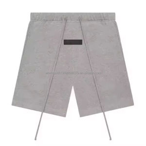 Pantaloncini da Uomo di Alta Qualità con Lettere Floccate, Collezione SS22, 100% Cotone French Terry, Pantaloncini Personalizzati Essenziali per Uomo - Product Image 5