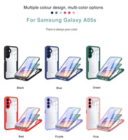 Coque de téléphone intégrale en gel de silicone 360 pour Samsung Galaxy S26 Ultra S25 S24 S23 S22 S21 Plus A05 A17/A56 A57 S25 FE