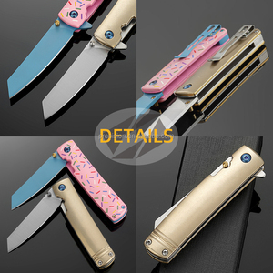 بيع بالجملة شفرة قدم الغنم 3D الطباعة ، EDC التكتيكية قابلة للطي سكين جيب هدايا للنساء - Product Image 5