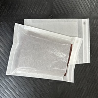 Fabrication de sacs d'emballage en cire de verre anti-graisse pour vêtements pour chaussettes et fourrure livrés en boîte de type dossier