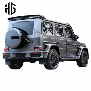 Matériaux PP Grille de pare-chocs avant Kit de carrosserie d'assemblage de lèvre de pare-chocs arrière pour Mercedes Benz Classe <span class=keywords><strong>G</strong></span> W465 G800 W464 G63 Kit de carrosserie en PP - Product Image 3