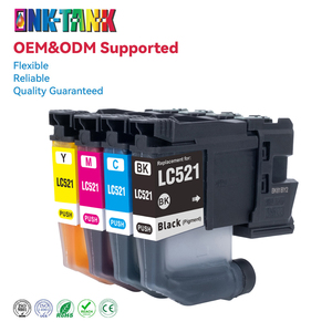 Cartuccia d'Inchiostro Compatibile Premium INK-TANK LC521 LC-521 LC 521 LC527 LC527XL <span class=keywords><strong>per</strong></span> Stampante <span class=keywords><strong>Brother</strong></span> DCP-J1460DW MFC-J4350DW - Product Image 1