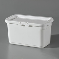 60pcs boîtes en plastique recyclables épaissi PP stockage de dosettes de blanchisserie Solution de stockage pratique