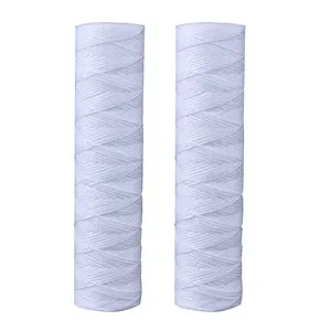 40 Inch 5 Micron Pp Sediment String Wound Water Filter Cartridge Wire Wound Filter