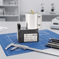 VN-C6 Mikro-Vakuum-Membranpumpe 12V 5W Ölfrei Kompakter Bürstenloser Motor 7L/min Durchfluss Geräuscharme Pumpe