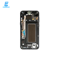 Layar Sentuh OLED Yiifix untuk Samsung Galaxy S8 S9 S10 Plus S20 S21 S22 S23 S24 Ultra Mendukung Sidik Jari Pengganti Layar LCD