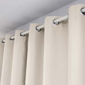 <span class=keywords><strong>Cortinas</strong></span> DaiRui de Color Sólido, <span class=keywords><strong>Cortinas</strong></span> de Poliéster con Aislamiento Térmico y Oscurecimiento <span class=keywords><strong>para</strong></span> <span class=keywords><strong>la</strong></span> Sala de Estar - Product Image 5