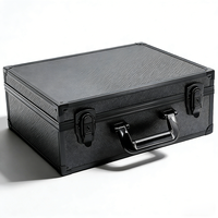 Mallette de rangement pour cartes à collectionner de sport de qualité supérieure de couleur noire de luxe à 6 fentes pour cartes à collectionner OEM ODM