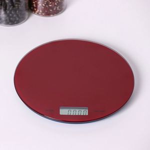 Báscula de Cocina Digital con Panel de Vidrio, Pequeña y Ligera, Báscula Doméstica para Alimentos y Joyería - Product Image 4