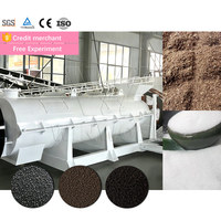 Máquina granuladora de fertilizantes orgánicos WINWORK para la formación de compost en polvo a partir de estiércol de pollo