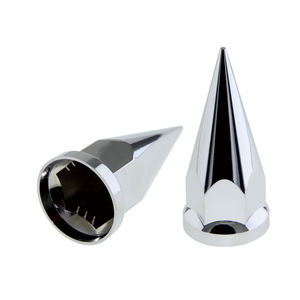 BS-NK10033 copri dado Push-On <span class=keywords><strong>in</strong></span> <span class=keywords><strong>plastica</strong></span> cromata da 33mm X 4 7/8" - Product Image 2