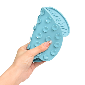 Almohadilla para lamer mantequilla de maní para perros y gatos de silicona de grado alimenticio personalizada al por mayor de fábrica, alfombrilla para lamer perros con ventosas - Product Image 6