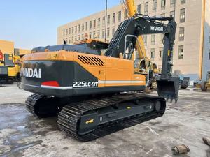 Excavadora sobre orugas Hyundai 225LC-9T de alta calidad de Corea a la venta con precio bajo en los componentes del núcleo de la caja de cambios de la bomba del motor - Product Image 2