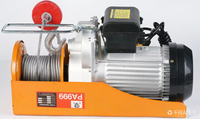 Mini palan électrique à câble de la série PA avec arrêt de fin de course et frein automatique pour travaux de levage en construction résidentielle et entrepôt
