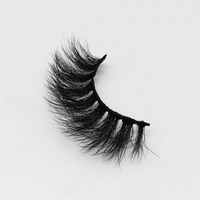 Nouveau Populaire 3D Style Naturel Pleine Bande Faux Cils De Vison 15mm Longueur En Gros Soie Vegan Faux Cils Papier Fibre Vendeur