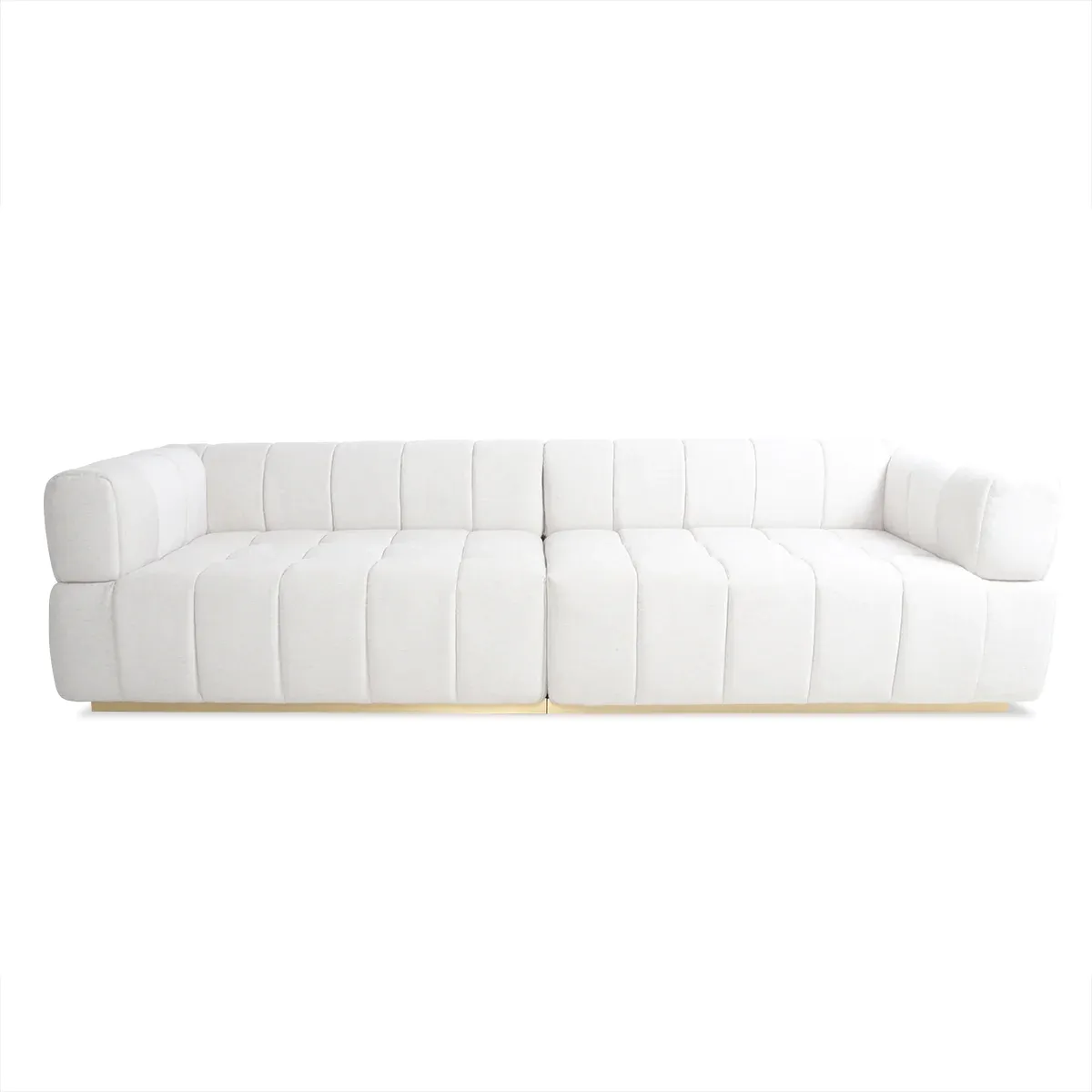 Großhandels preis Europäischer Stil Neuestes Design Modernes Sofa Buff Velvet White Luxus Wohnzimmer Sofa Für Modshop