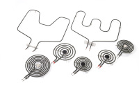 Éléments de cuisson et de grillage électriques en acier inoxydable durables pour four domestique - WB44X10009