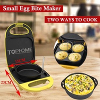 ETL Un grand Ou 4 Petit Oeuf Morsure Maker Mini Oeuf morsure Cuisinière Amovible Gâteau Maker pour Sandwichs pour Le Déjeuner, Des Collations Saines