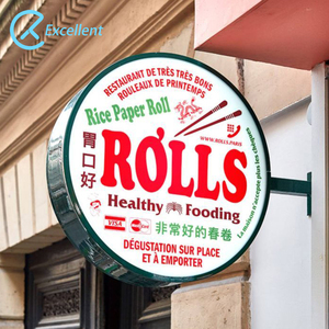 Cửa Hàng 3D Logo hiển thị <span class=keywords><strong>LED</strong></span> Blade dấu hiệu <span class=keywords><strong>LED</strong></span> quảng cáo chân không hình thành hộp đèn 3D thương hiệu kinh doanh vỉ hộp đèn - Product Image 3