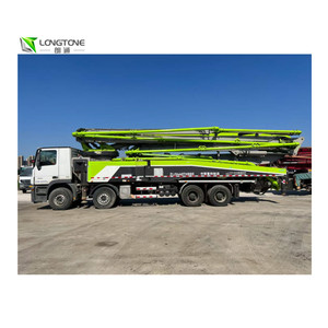 Camion <span class=keywords><strong>pompe</strong></span> à béton diesel Putzmeister d'occasion à bas prix de Chine, portée verticale 38m, 140/90m/h, modèle 2015, à louer - Product Image 6