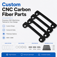 Fabricant de pièces en fibre de carbone sur mesure OEM, tissage sergé 3K, usinage CNC avec plaque en fibre de carbone, pièces en fibre de carbone légères et durables