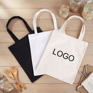 Sacs fourre-tout en toile de polyester blancs vierges pour sublimation, avec logo imprimé personnalisé et fermeture rapide à lacets - Product Image 1