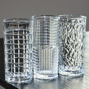 Grande <span class=keywords><strong>tasse</strong></span> à thé en <span class=keywords><strong>verre</strong></span> transparente de couleur personnalisée à la mode de luxe verres à eau en <span class=keywords><strong>verre</strong></span> - Product Image 4