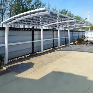 Abri de voiture en aluminium, auvents de <span class=keywords><strong>garage</strong></span>, abri de voiture en aluminium compétitif, abri de voiture en aluminium <span class=keywords><strong>double</strong></span> pour le stationnement des voitures - Product Image 4