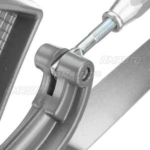 Lime à polir la carrosserie automobile à dents fraisées, réglable, taille S/M, 14 pouces, pour panneaux métalliques, avec support en acier à dents courbes - Product Image 3